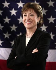 Official photo of Susan Collins