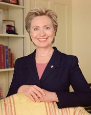 Portrait of Hillary Clinton