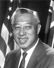 Portrait of Hiram Fong