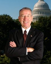 Official photo of Chuck Grassley