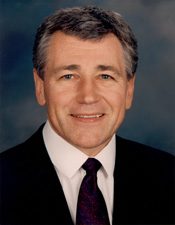 Portrait of Chuck Hagel