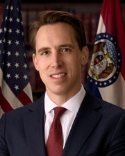 Official photo of Josh Hawley