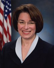 Official photo of Amy Klobuchar