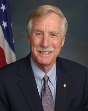 Official photo of Angus King