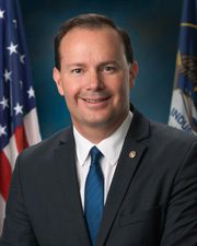 Official photo of Mike Lee
