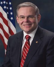 Portrait of Robert Menendez