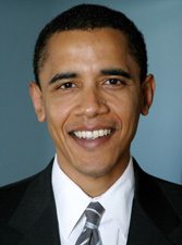 Portrait of Barack Obama