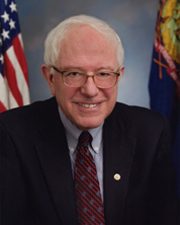 Official photo of Bernie Sanders