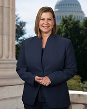 Official photo of Elissa Slotkin
