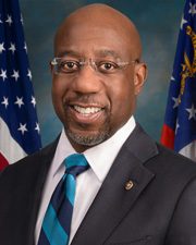 Official photo of Raphael Warnock